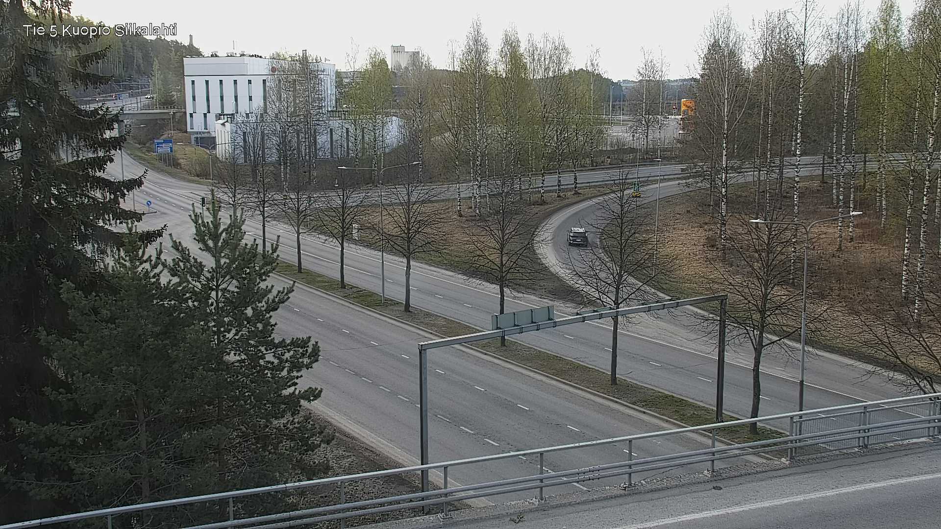 Weather Camera Image Väg 5 Kuopio, Siikalahti, Kuopio, Pohjois-Savo
