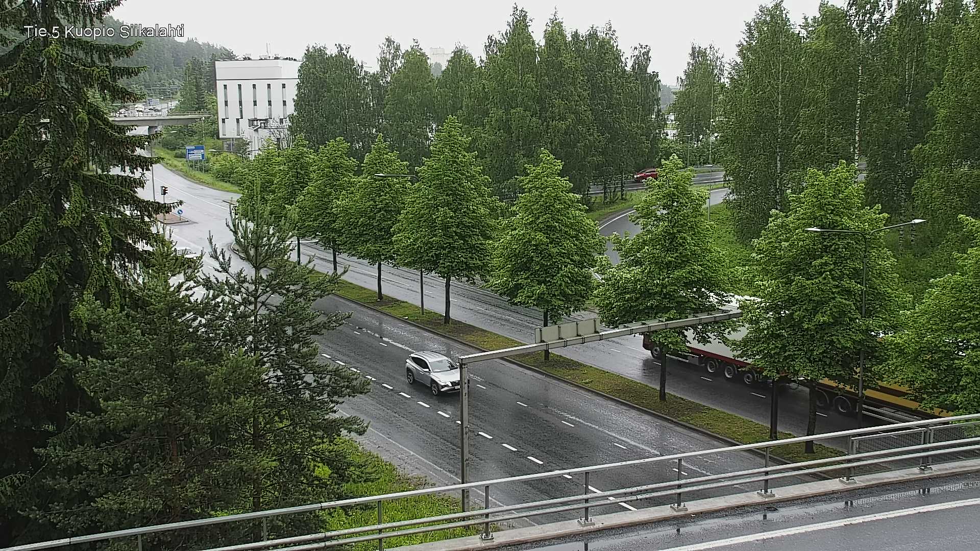 Weather Camera Image Väg 5 Kuopio, Siikalahti, Kuopio, Pohjois-Savo