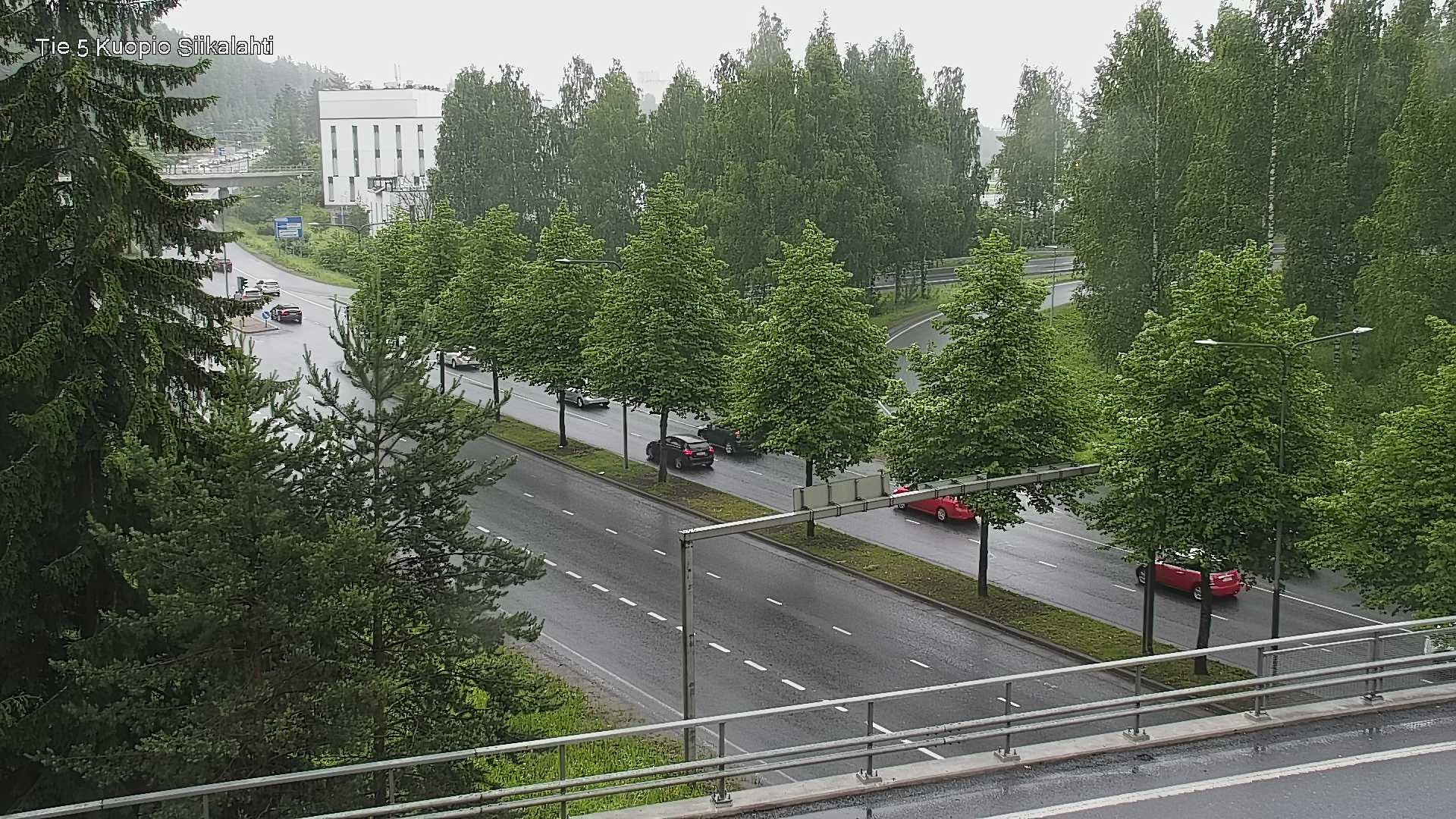 Weather Camera Image Väg 5 Kuopio, Siikalahti, Kuopio, Pohjois-Savo