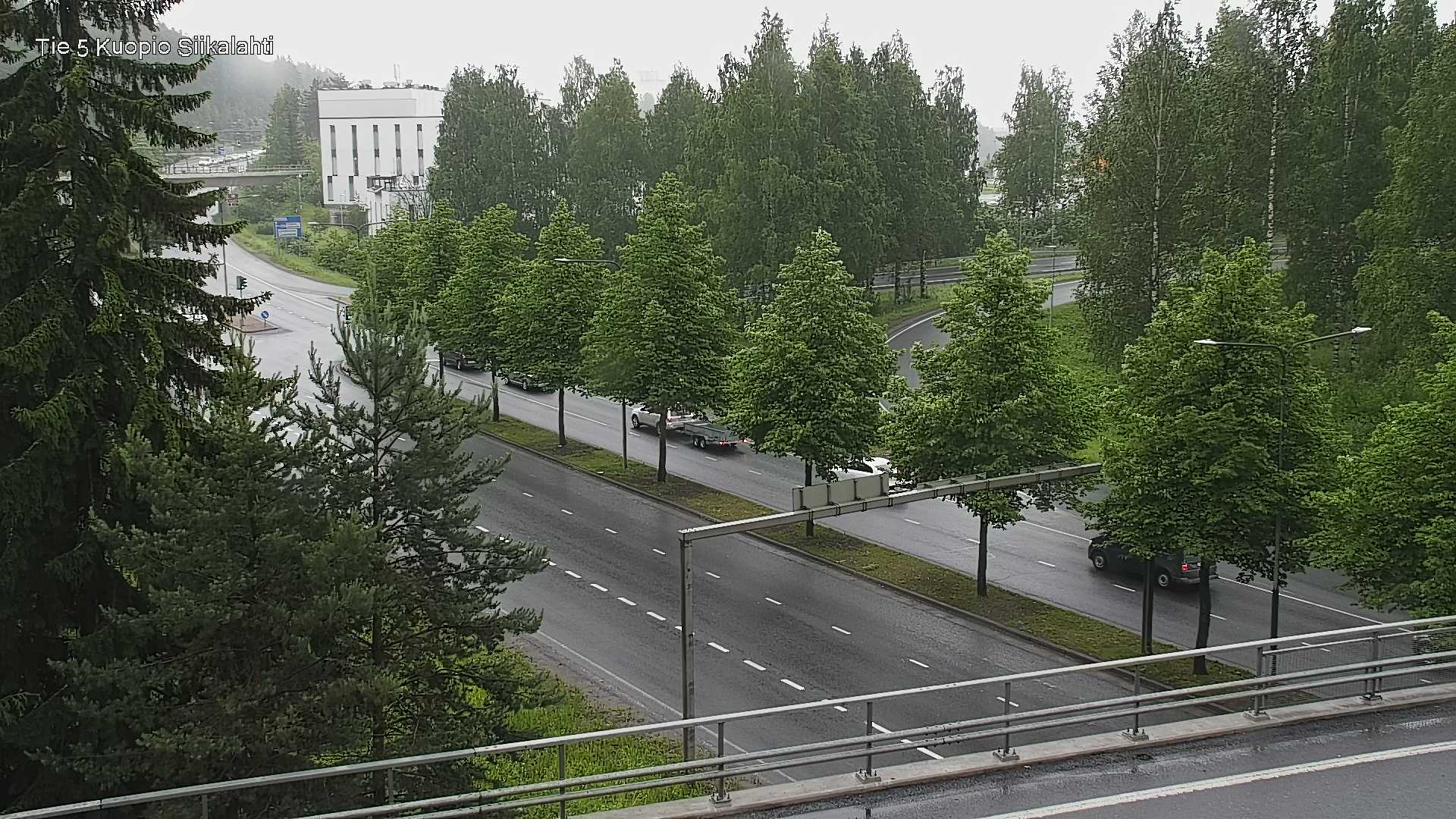 Weather Camera Image Väg 5 Kuopio, Siikalahti, Kuopio, Pohjois-Savo
