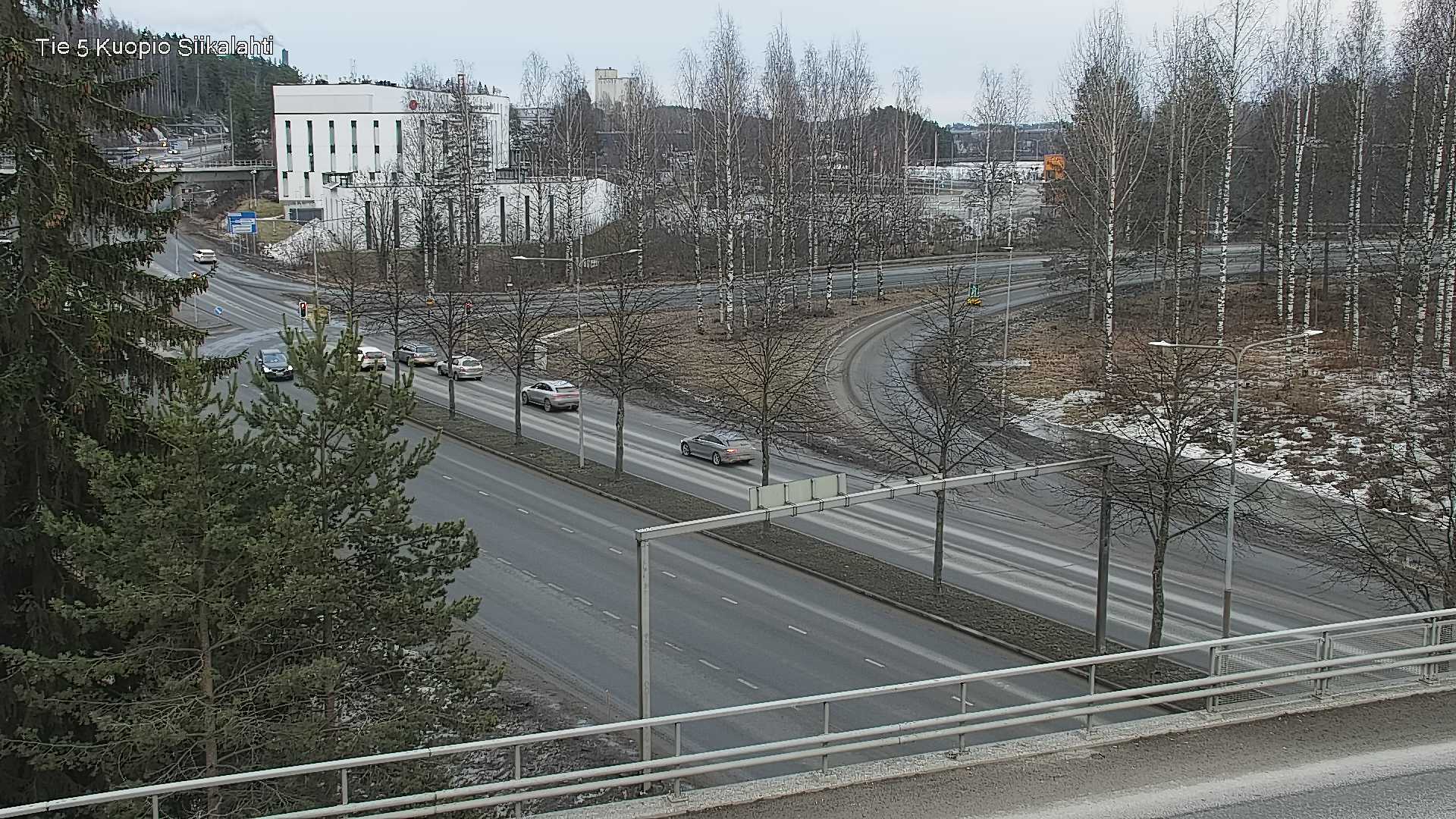 Weather Camera Image Väg 5 Kuopio, Siikalahti, Kuopio, Pohjois-Savo