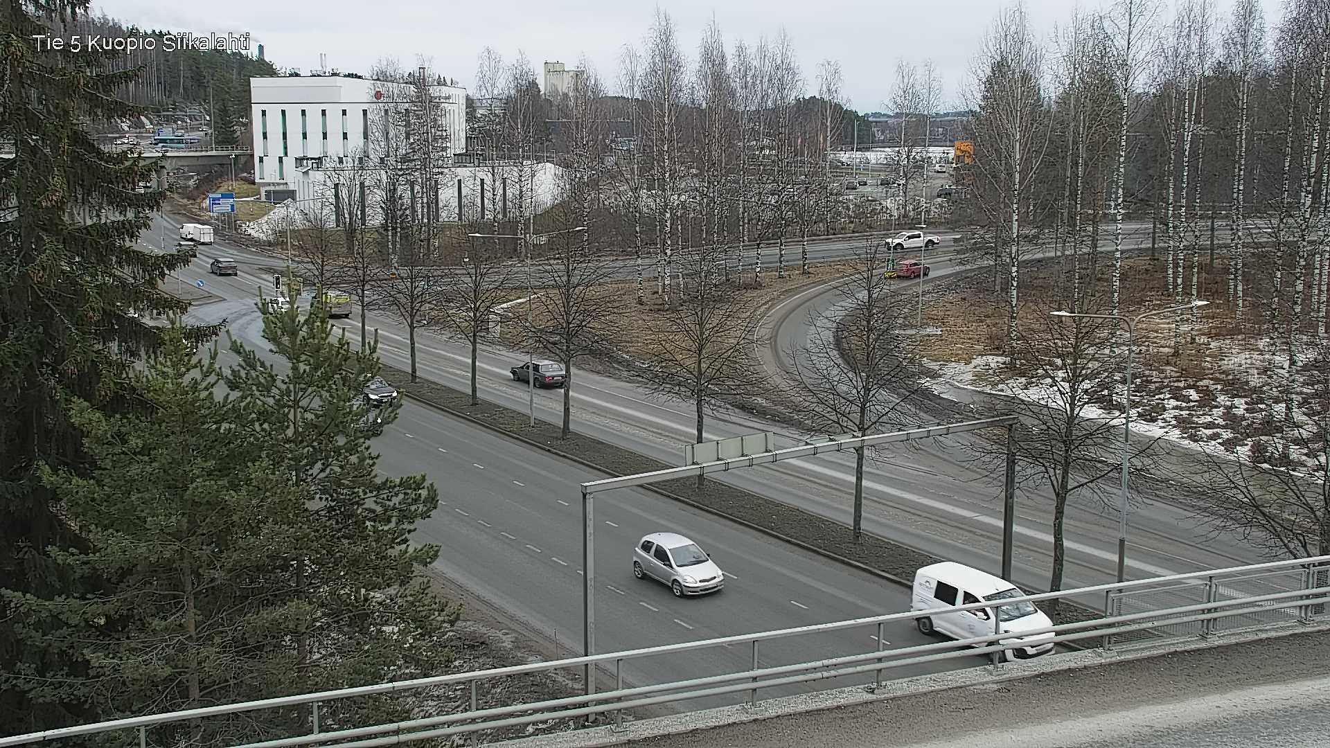 Weather Camera Image Road 5 Kuopio, Siikalahti, Kuopio, Pohjois-Savo