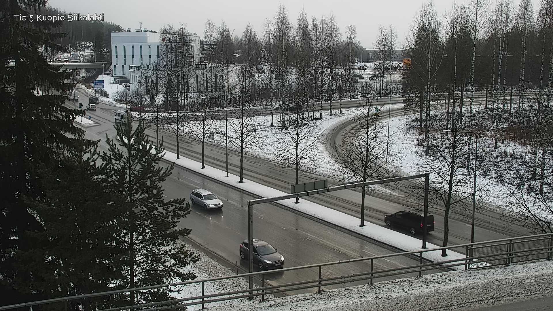 Weather Camera Image Road 5 Kuopio, Siikalahti, Kuopio, Pohjois-Savo