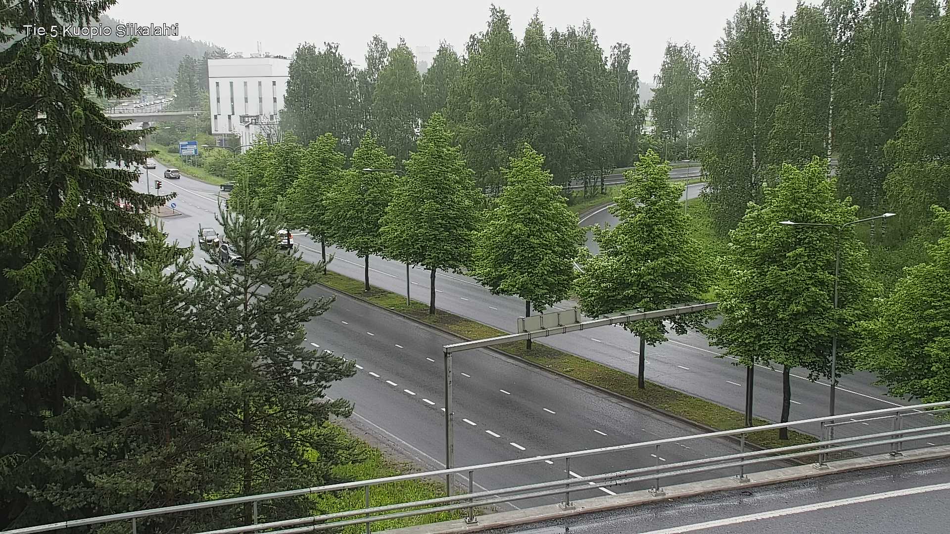 Weather Camera Image Väg 5 Kuopio, Siikalahti, Kuopio, Pohjois-Savo
