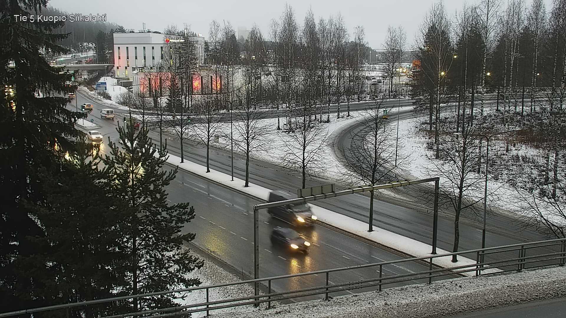 Weather Camera Image Road 5 Kuopio, Siikalahti, Kuopio, Pohjois-Savo