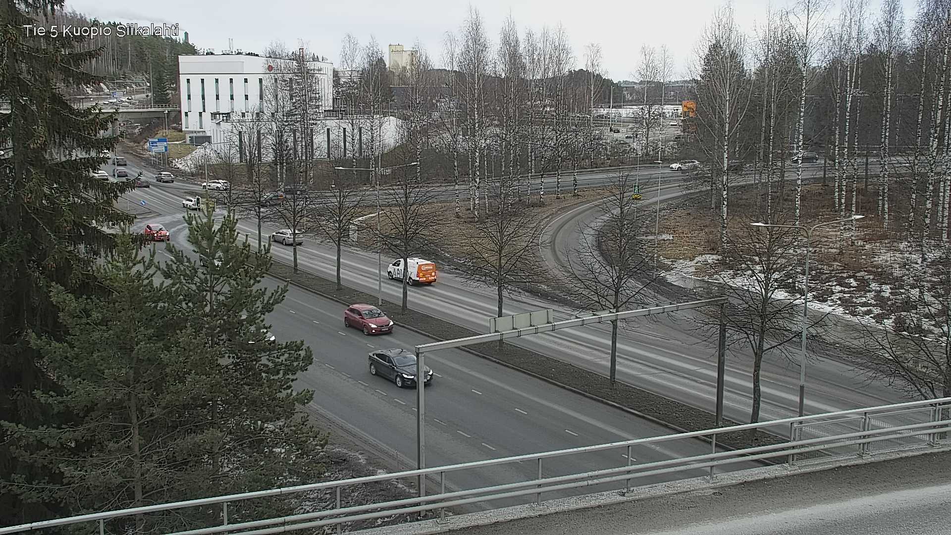 Weather Camera Image Väg 5 Kuopio, Siikalahti, Kuopio, Pohjois-Savo