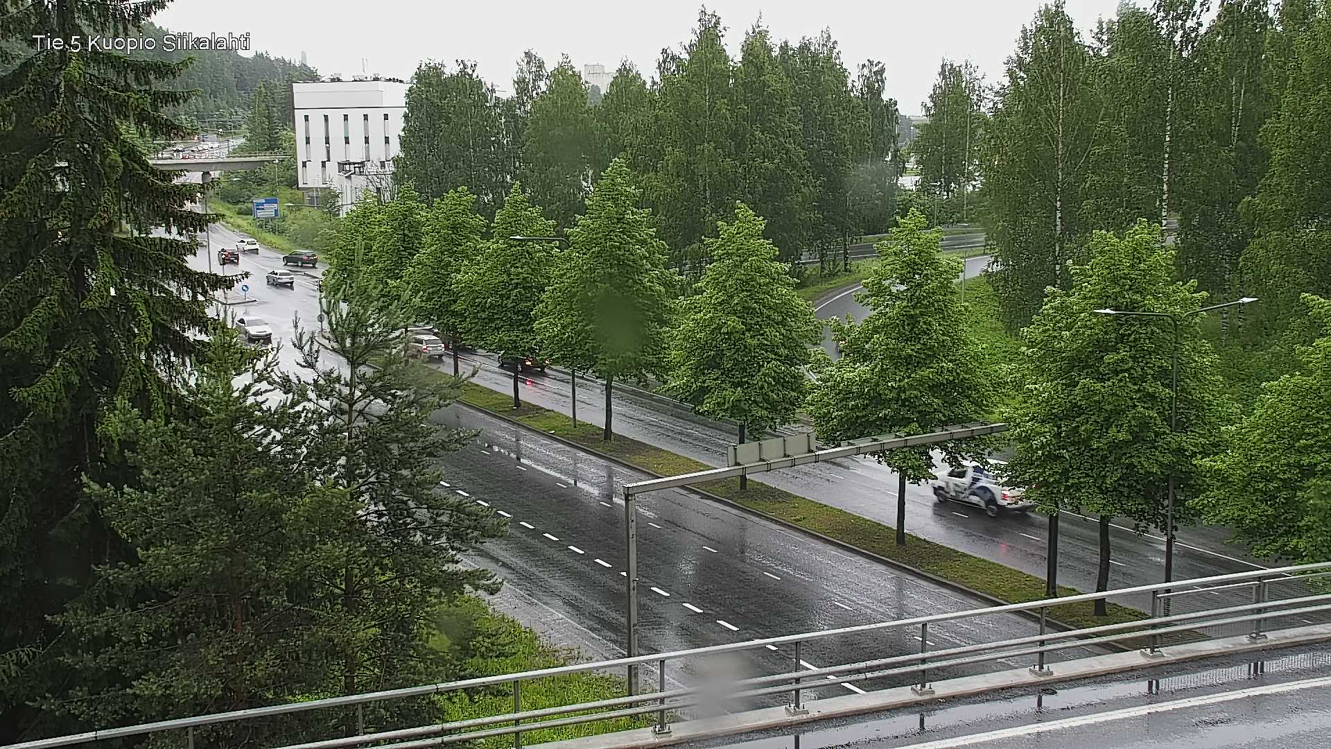 Weather Camera Image Väg 5 Kuopio, Siikalahti, Kuopio, Pohjois-Savo