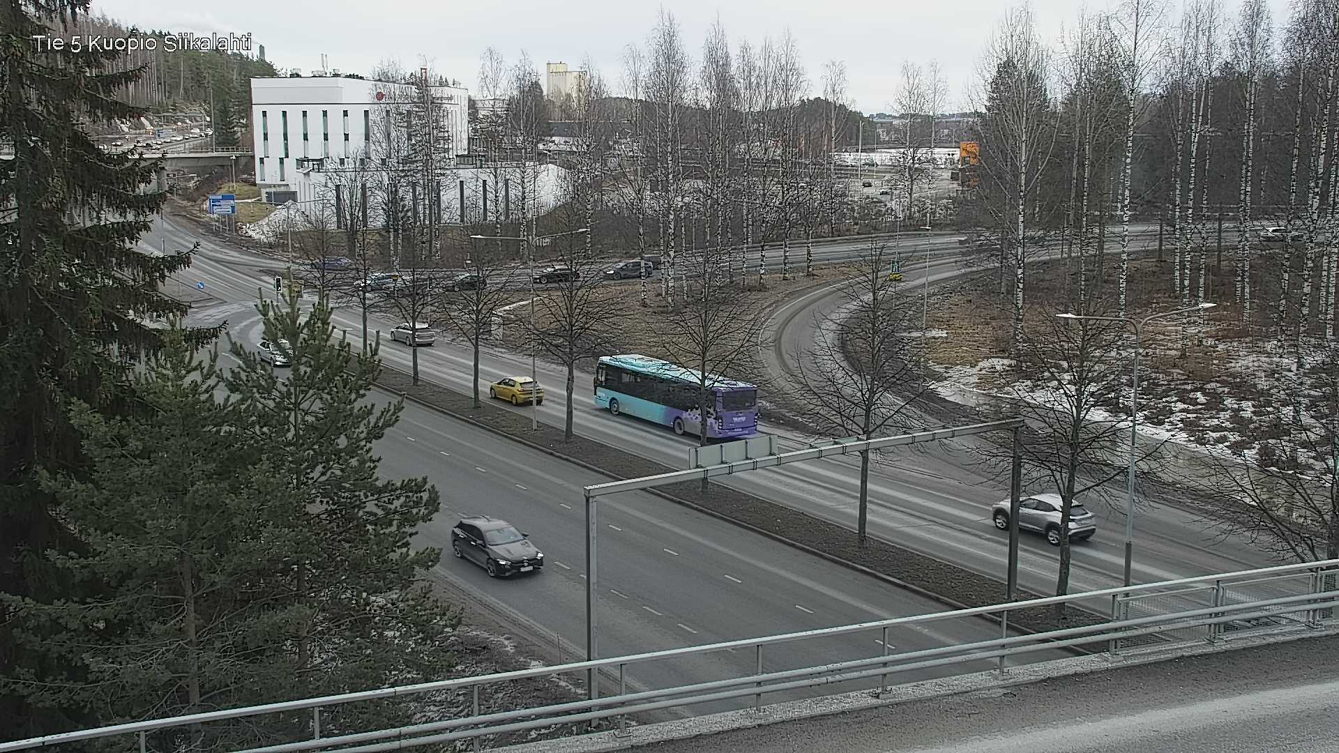 Weather Camera Image Väg 5 Kuopio, Siikalahti, Kuopio, Pohjois-Savo