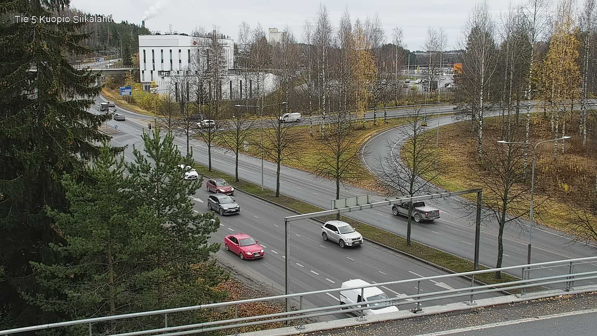 Weather Camera Image Väg 5 Kuopio, Siikalahti, Kuopio, Pohjois-Savo