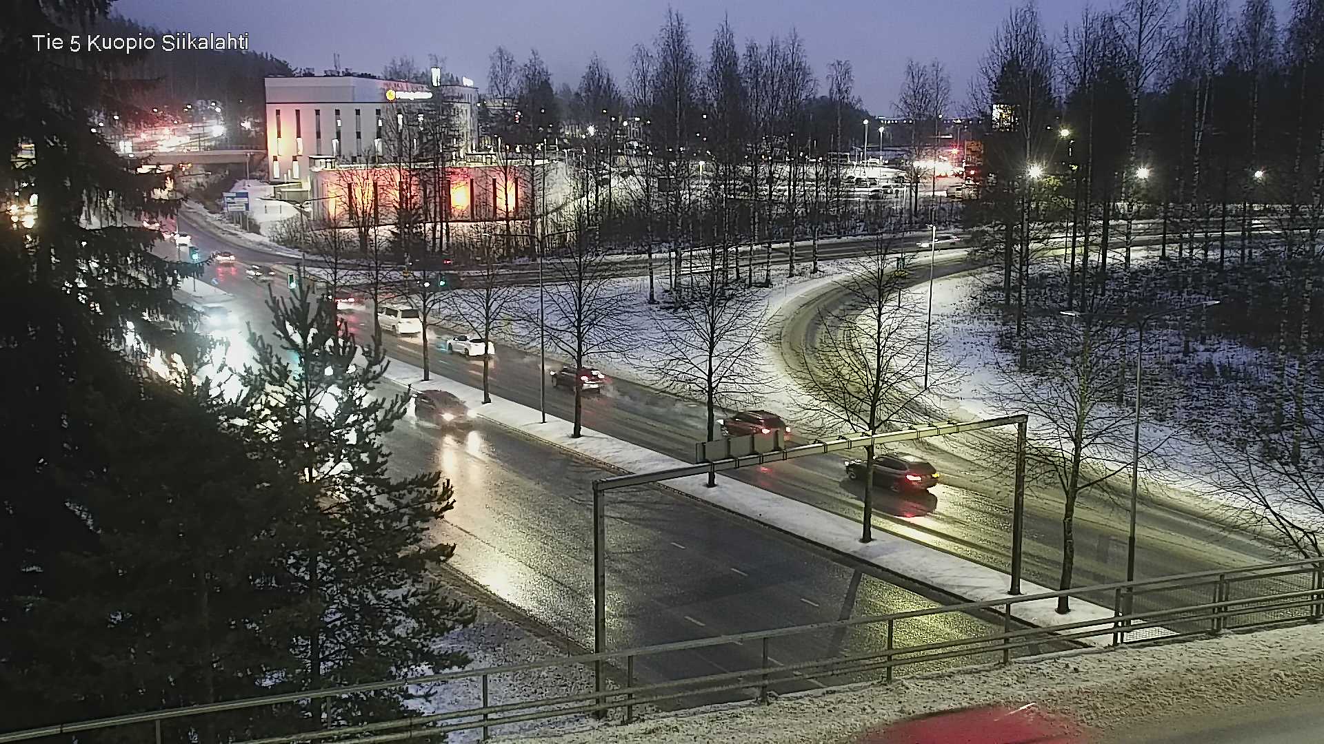 Weather Camera Image Road 5 Kuopio, Siikalahti, Kuopio, Pohjois-Savo