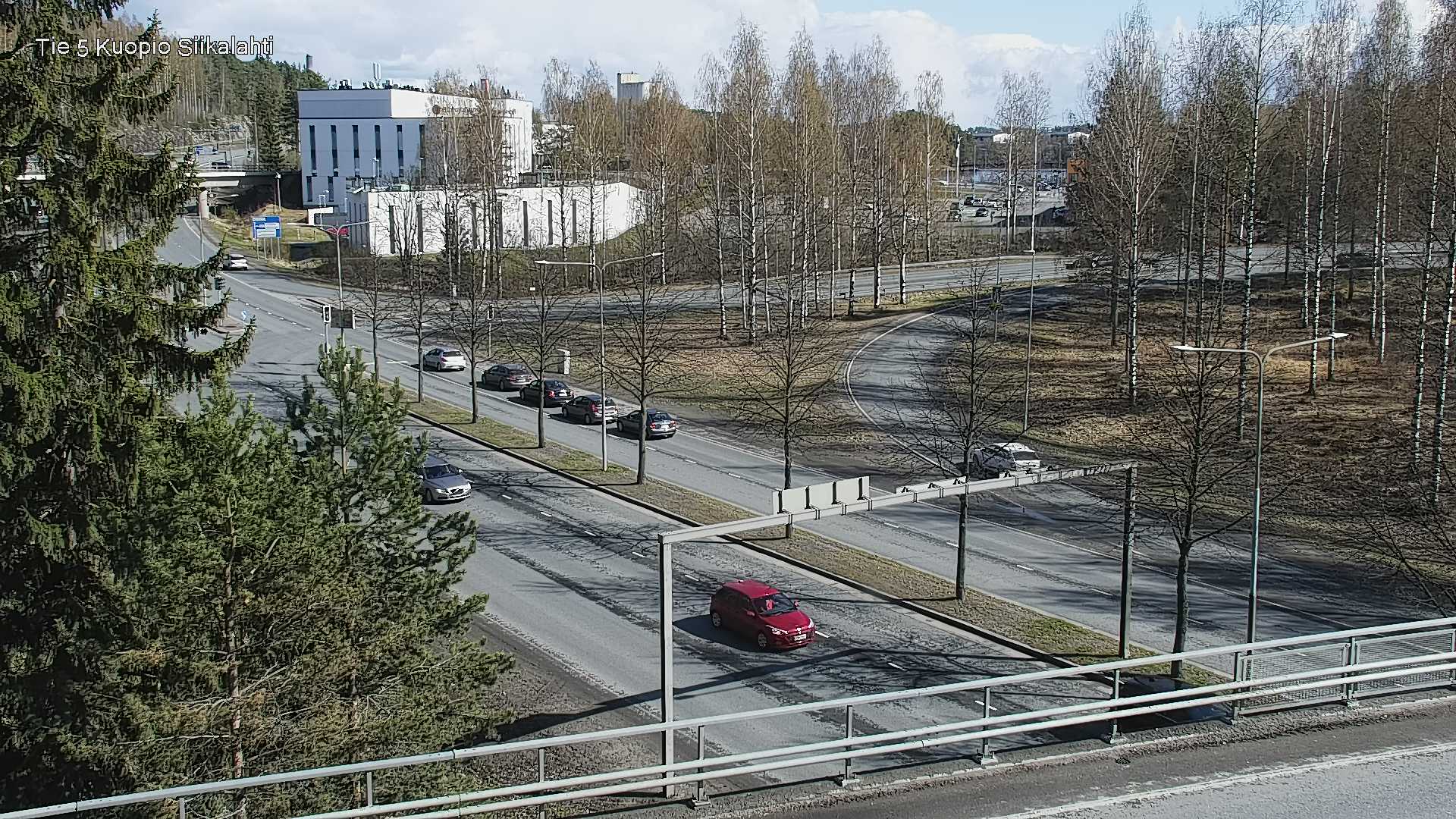 Weather Camera Image Road 5 Kuopio, Siikalahti, Kuopio, Pohjois-Savo
