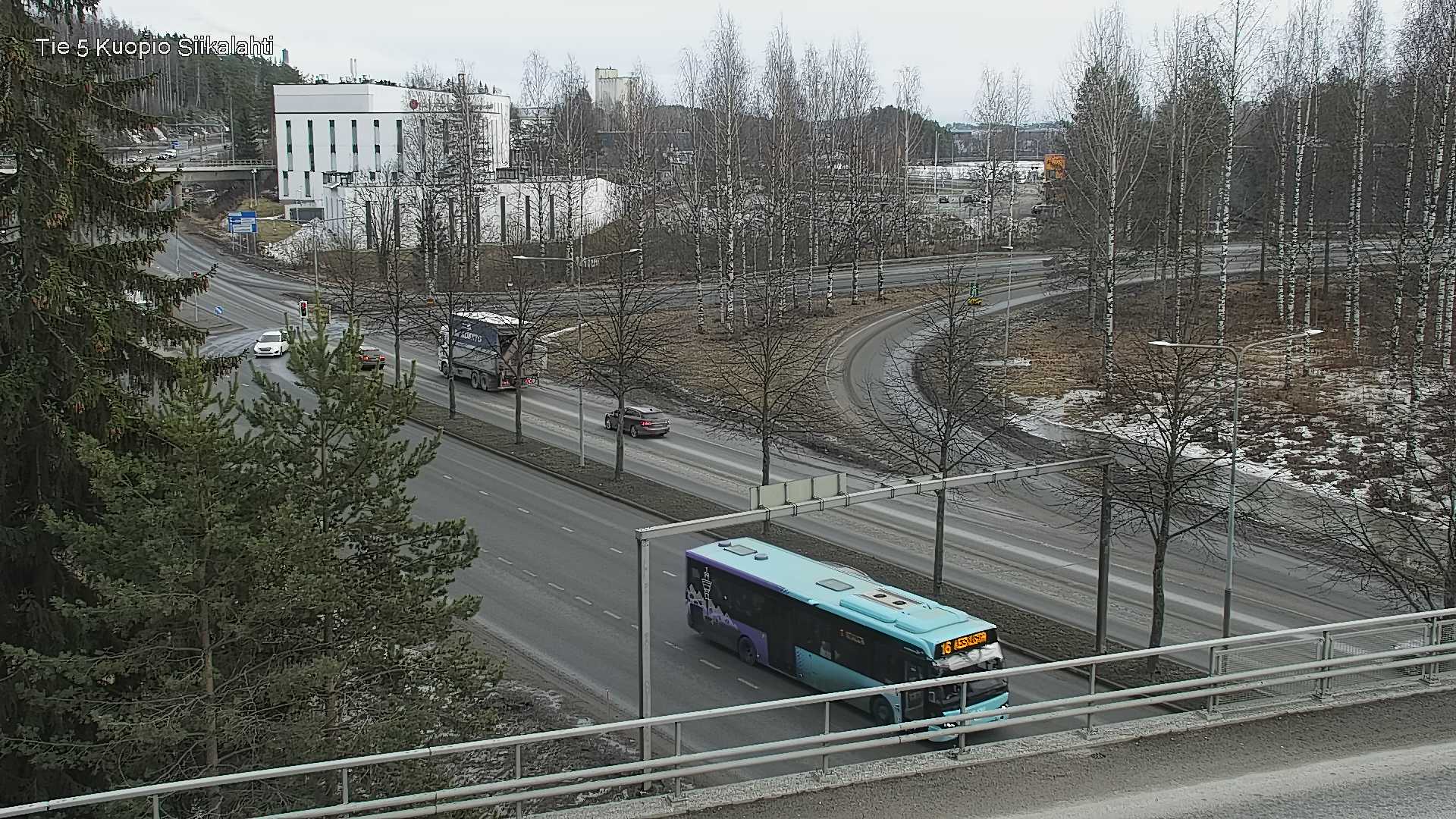 Weather Camera Image Road 5 Kuopio, Siikalahti, Kuopio, Pohjois-Savo