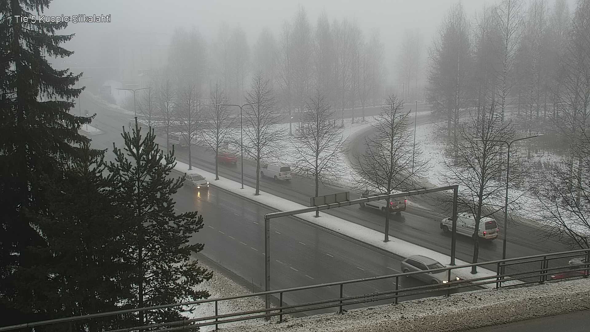Weather Camera Image Road 5 Kuopio, Siikalahti, Kuopio, Pohjois-Savo