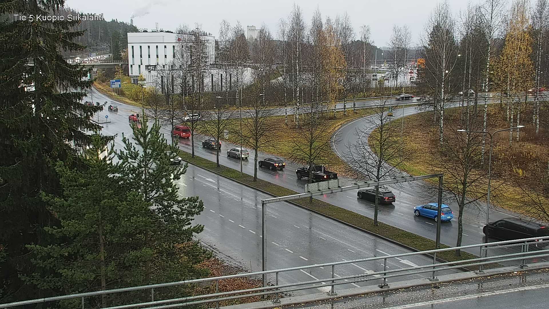 Weather Camera Image Väg 5 Kuopio, Siikalahti, Kuopio, Pohjois-Savo