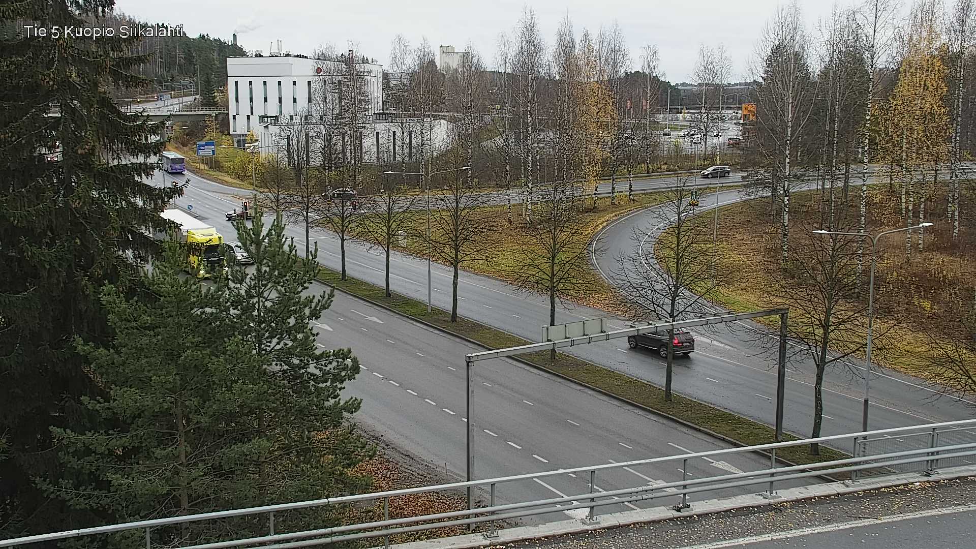 Weather Camera Image Väg 5 Kuopio, Siikalahti, Kuopio, Pohjois-Savo