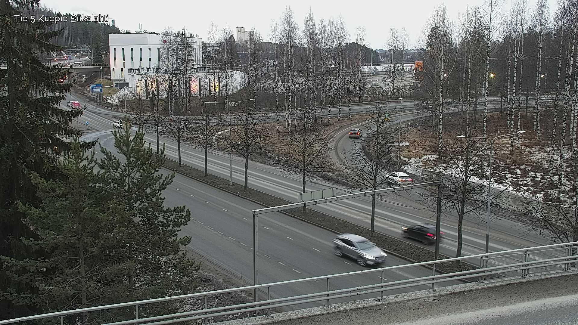 Weather Camera Image Väg 5 Kuopio, Siikalahti, Kuopio, Pohjois-Savo