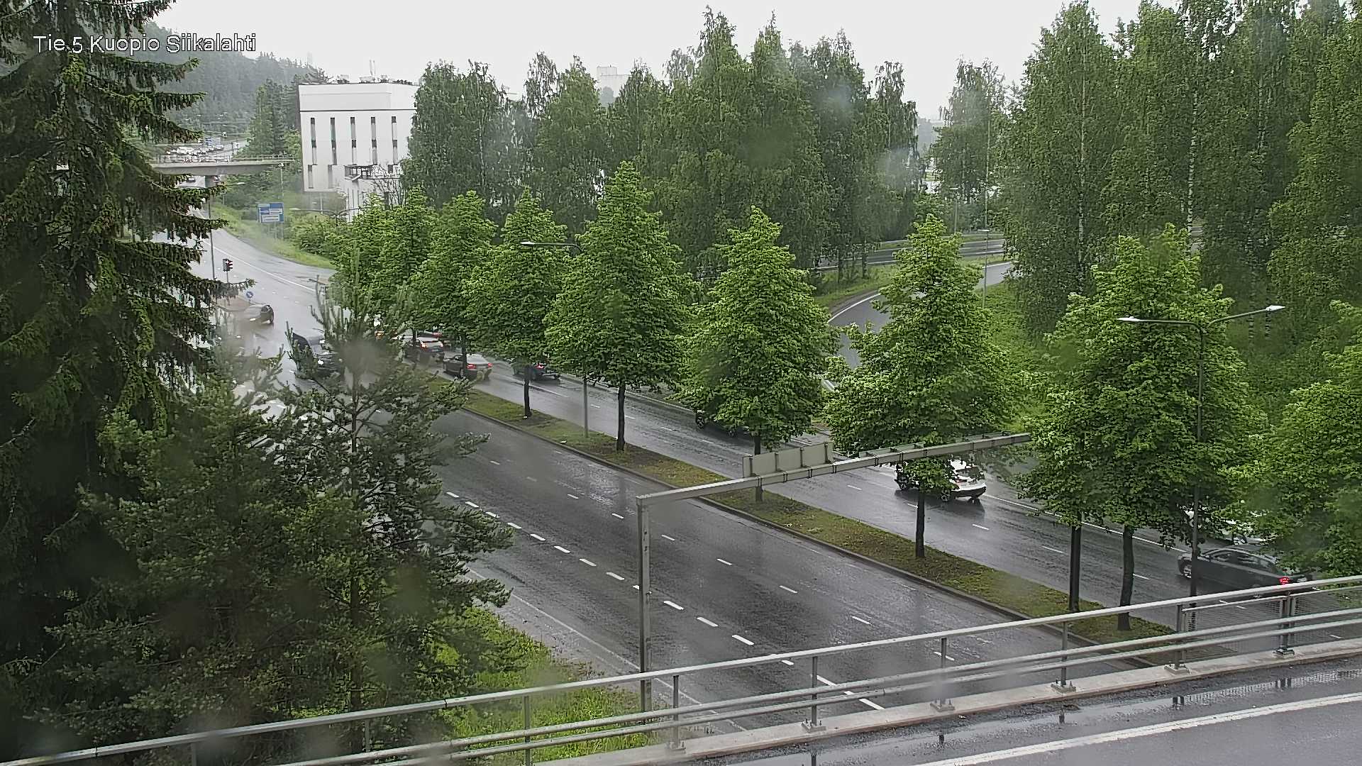 Weather Camera Image Väg 5 Kuopio, Siikalahti, Kuopio, Pohjois-Savo