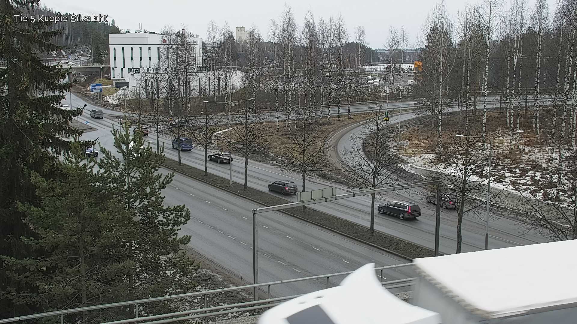 Weather Camera Image Road 5 Kuopio, Siikalahti, Kuopio, Pohjois-Savo