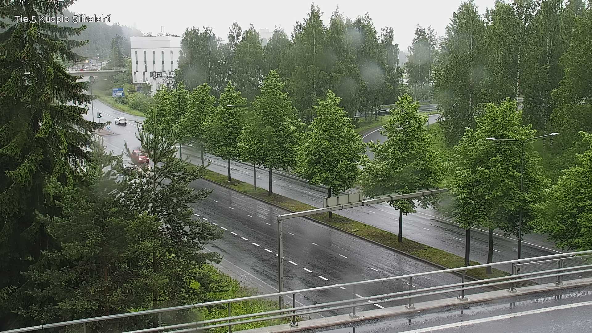 Weather Camera Image Väg 5 Kuopio, Siikalahti, Kuopio, Pohjois-Savo