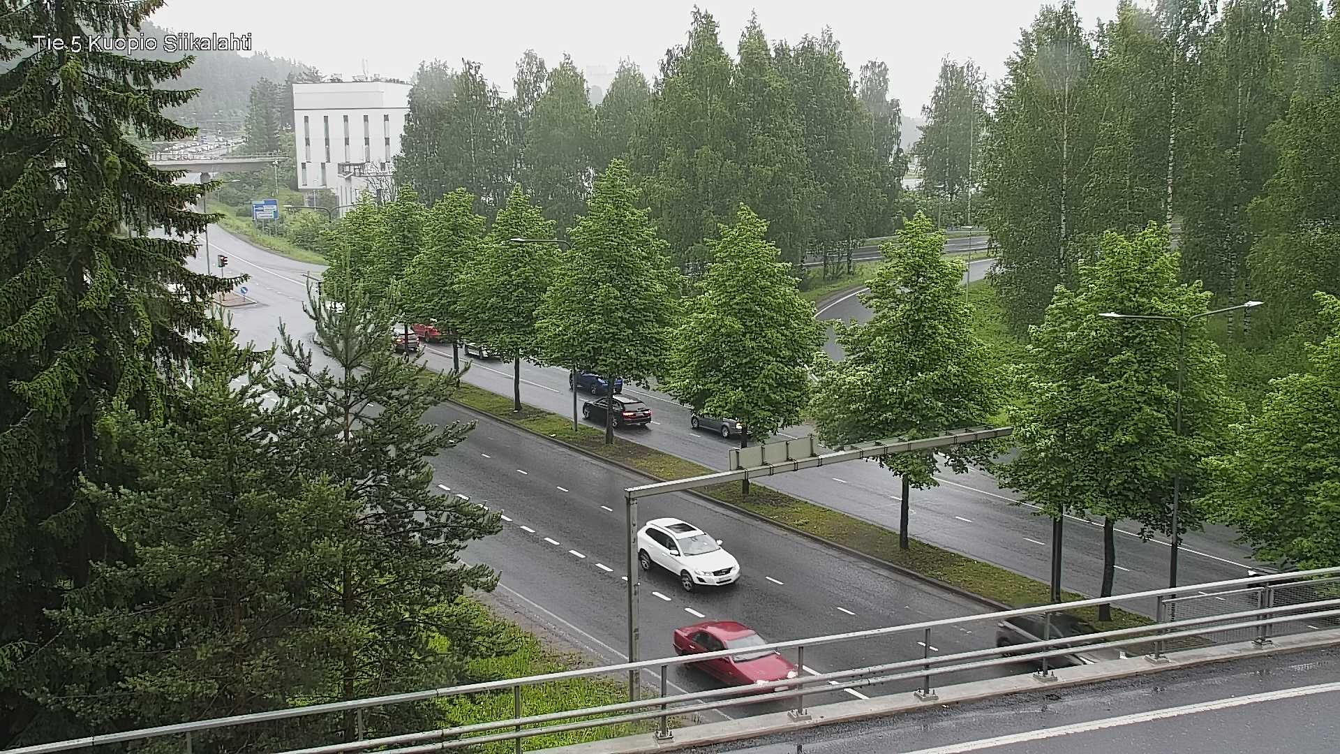 Weather Camera Image Väg 5 Kuopio, Siikalahti, Kuopio, Pohjois-Savo
