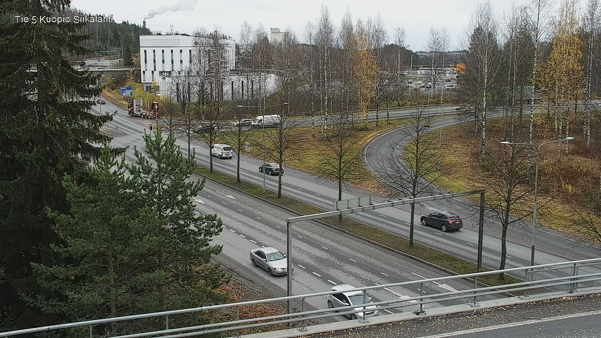 Weather Camera Image Väg 5 Kuopio, Siikalahti, Kuopio, Pohjois-Savo