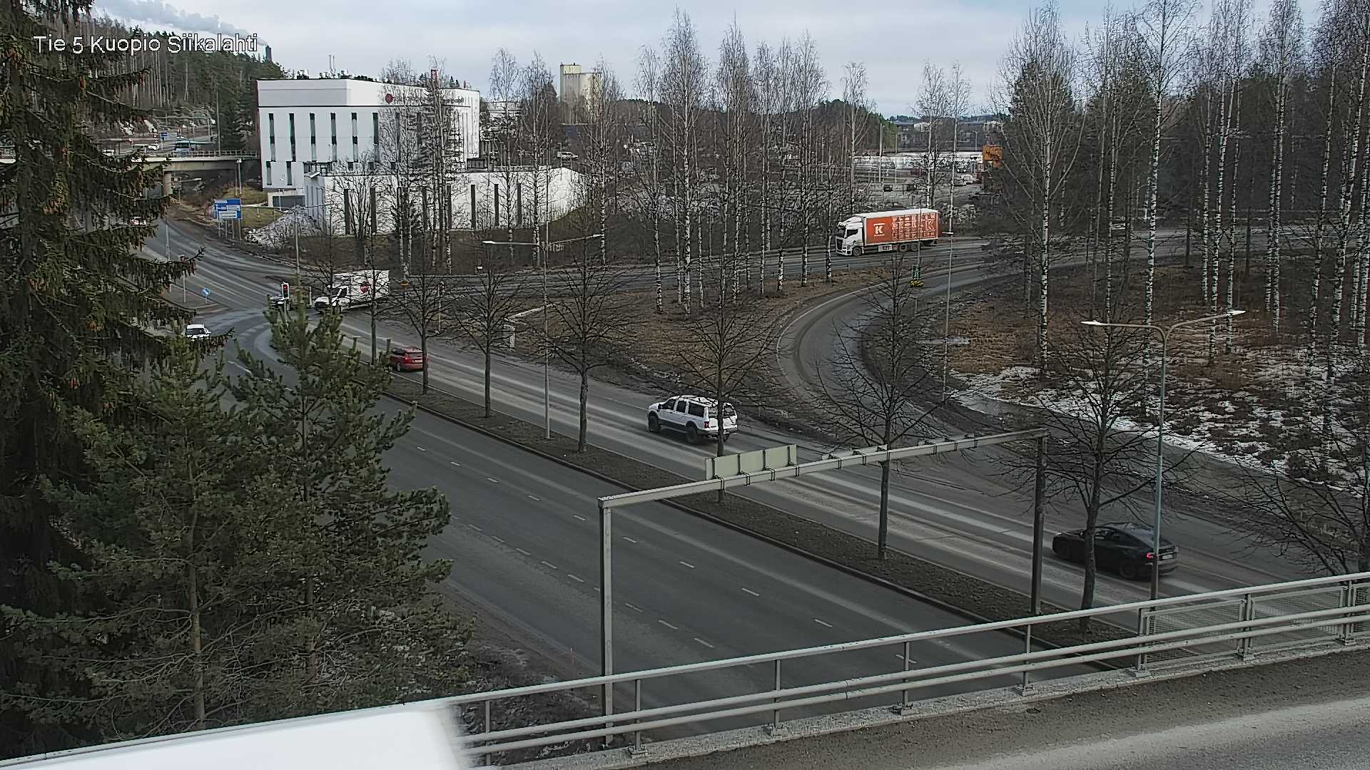 Weather Camera Image Road 5 Kuopio, Siikalahti, Kuopio, Pohjois-Savo