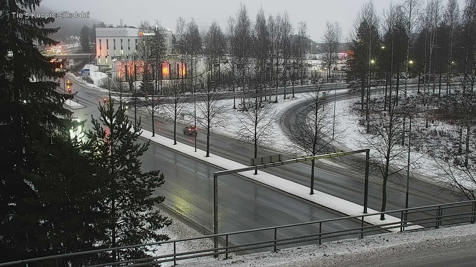 Weather Camera Image Road 5 Kuopio, Siikalahti, Kuopio, Pohjois-Savo