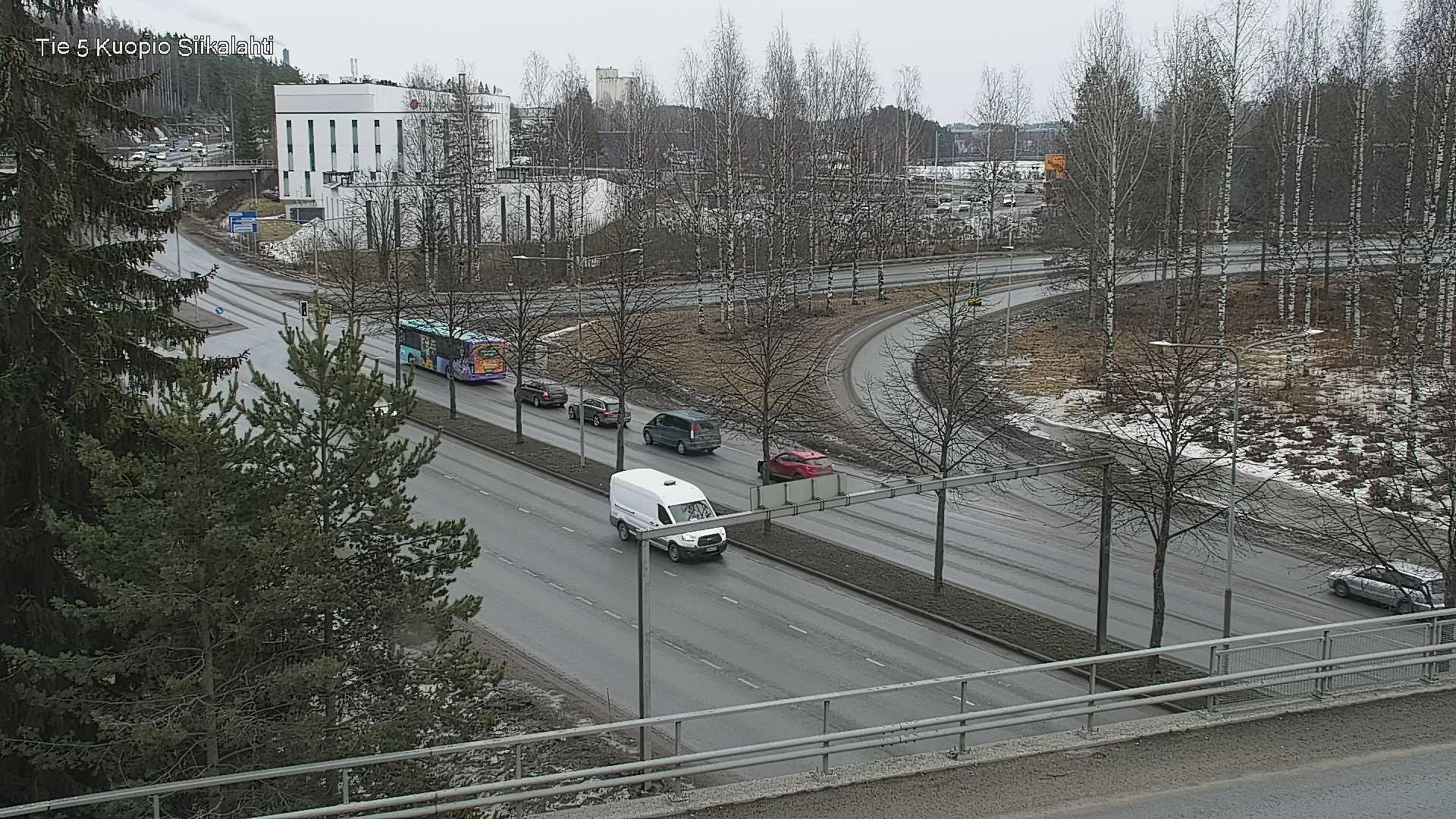 Weather Camera Image Road 5 Kuopio, Siikalahti, Kuopio, Pohjois-Savo