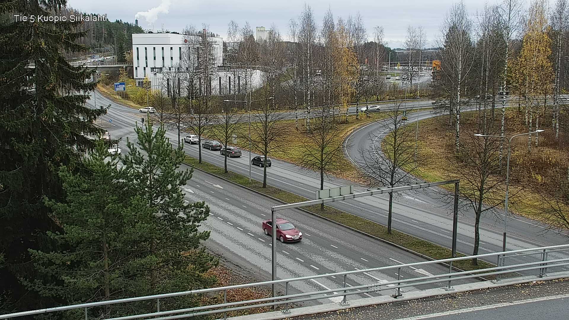 Weather Camera Image Väg 5 Kuopio, Siikalahti, Kuopio, Pohjois-Savo