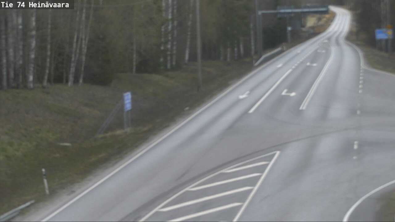 Kelikamerat Kuva Tie 74 Joensuu, Heinävaara, Joensuu, Pohjois-Karjala