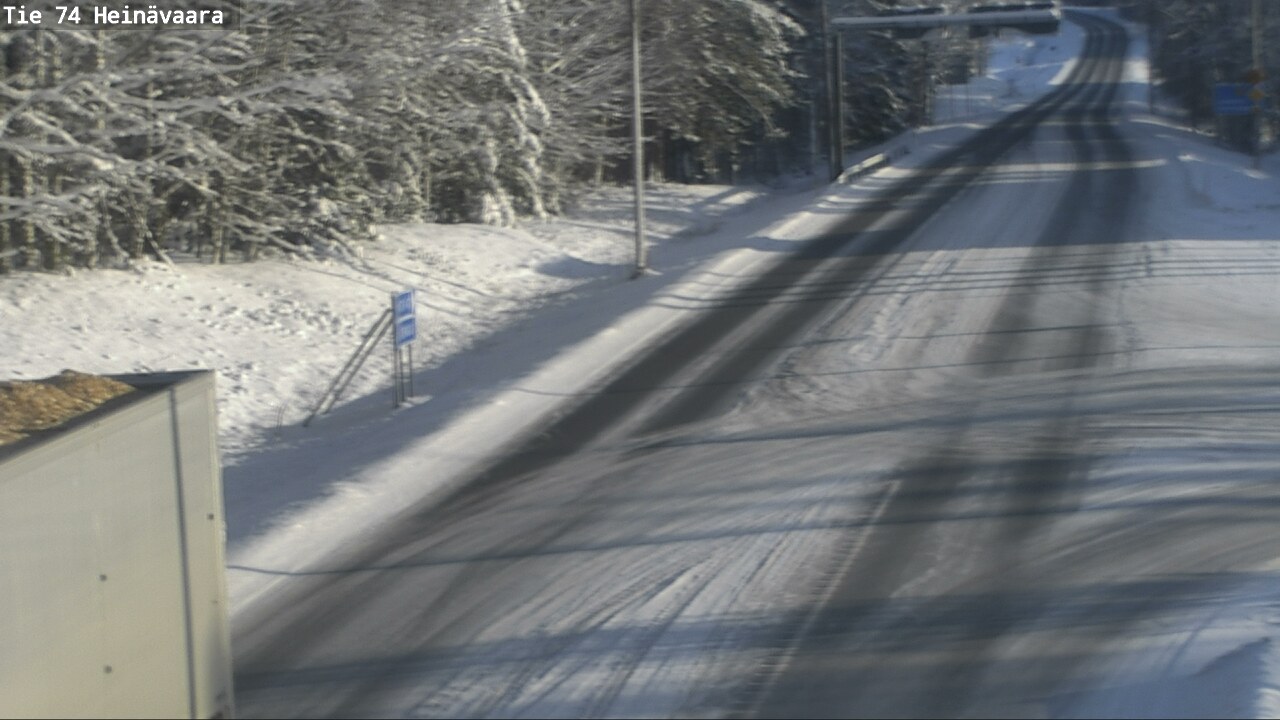 Weather Camera Image Road 74 Joensuu, Heinävaara, Joensuu, Pohjois-Karjala