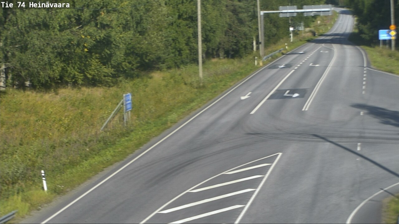Kelikamerat Kuva Tie 74 Joensuu, Heinävaara, Joensuu, Pohjois-Karjala