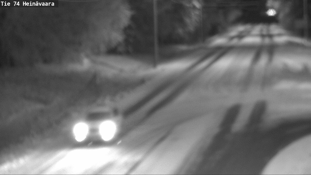 Weather Camera Image Väg 74 Åminne, Heinävaara, Joensuu, Pohjois-Karjala