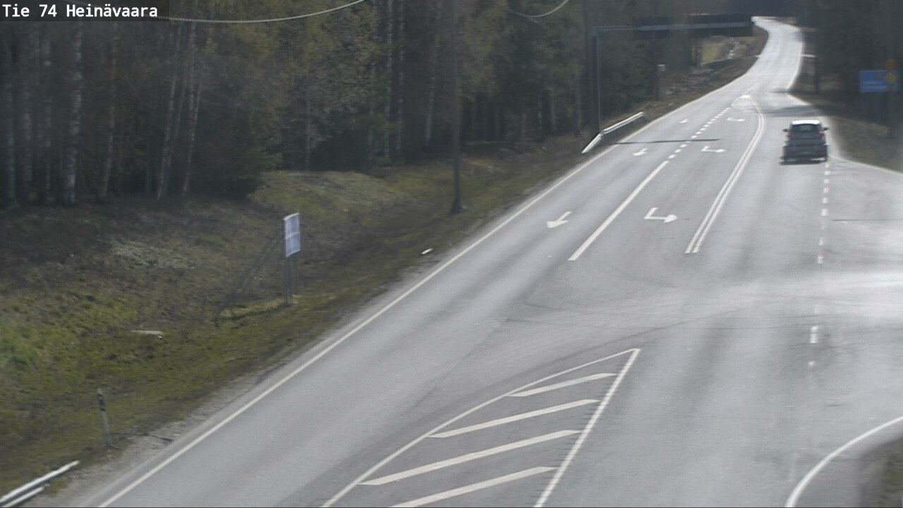 Weather Camera Image Road 74 Joensuu, Heinävaara, Joensuu, Pohjois-Karjala