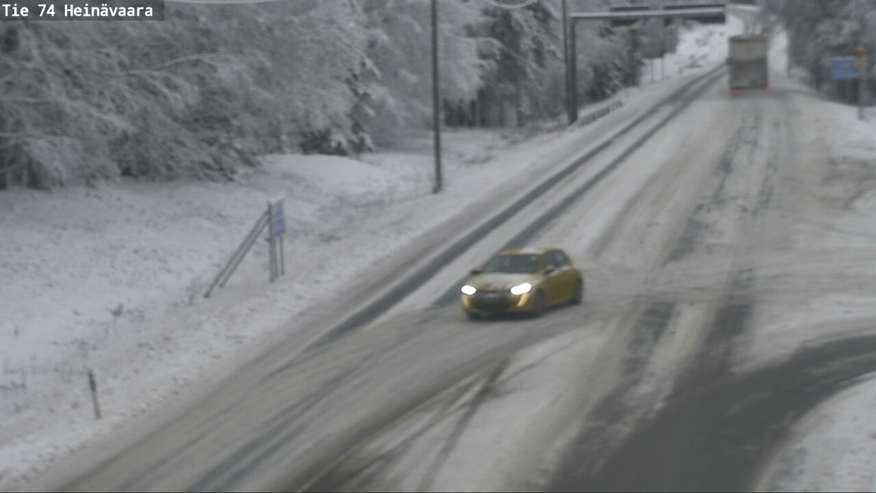 Weather Camera Image Väg 74 Åminne, Heinävaara, Joensuu, Pohjois-Karjala