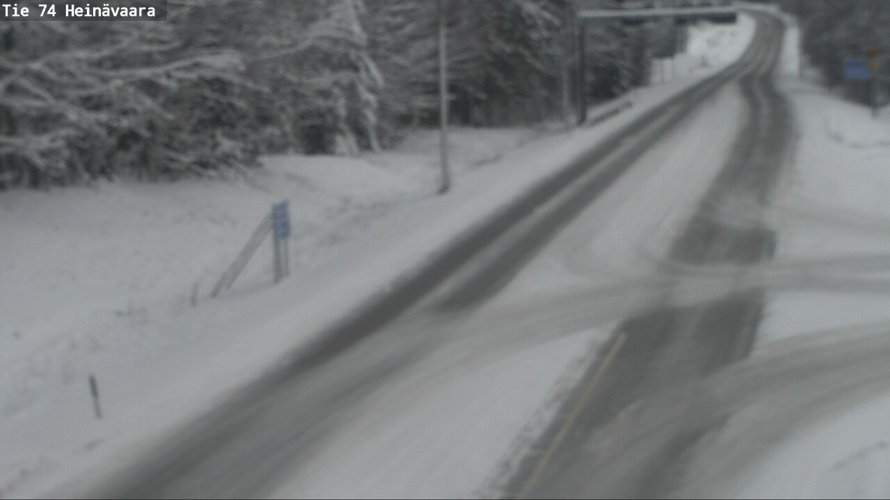 Kelikamerat Kuva Tie 74 Joensuu, Heinävaara, Joensuu, Pohjois-Karjala