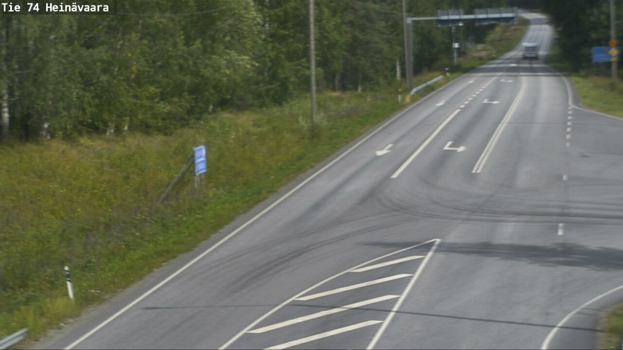 Kelikamerat Kuva Tie 74 Joensuu, Heinävaara, Joensuu, Pohjois-Karjala