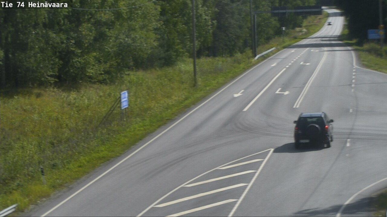 Kelikamerat Kuva Tie 74 Joensuu, Heinävaara, Joensuu, Pohjois-Karjala