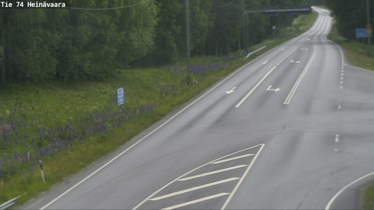 Kelikamerat Kuva Tie 74 Joensuu, Heinävaara, Joensuu, Pohjois-Karjala