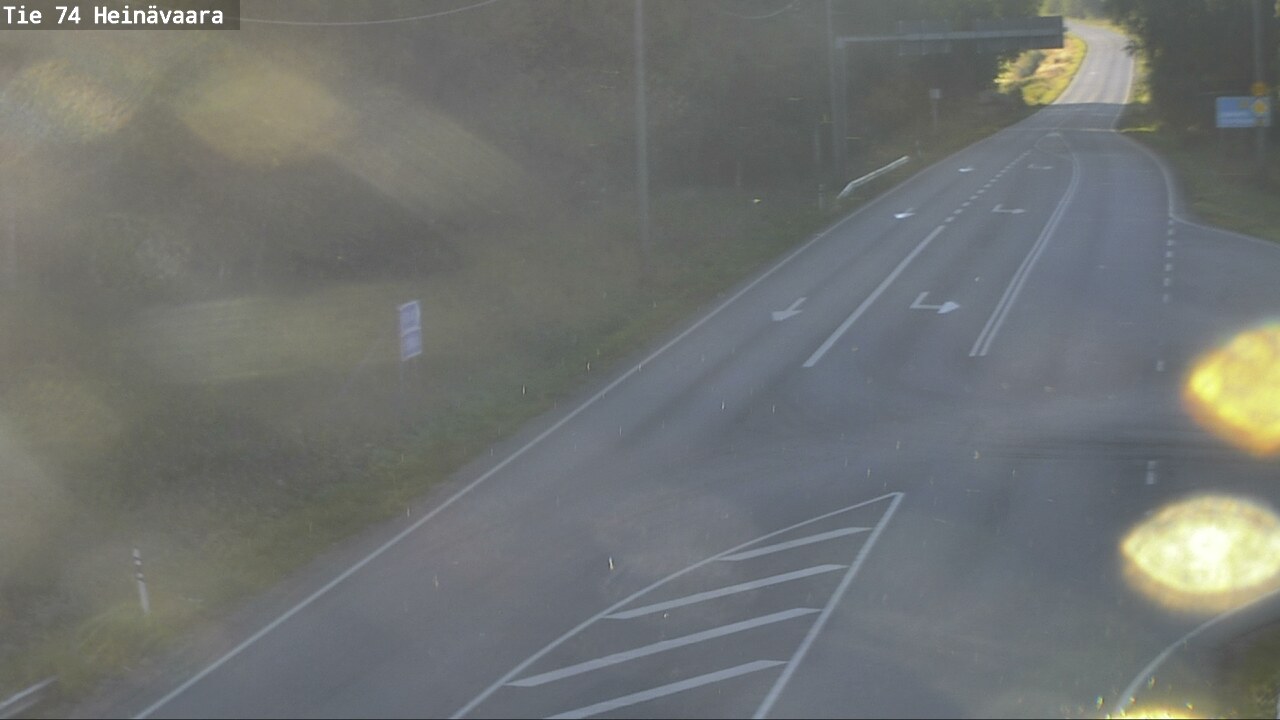Weather Camera Image Road 74 Joensuu, Heinävaara, Joensuu, Pohjois-Karjala