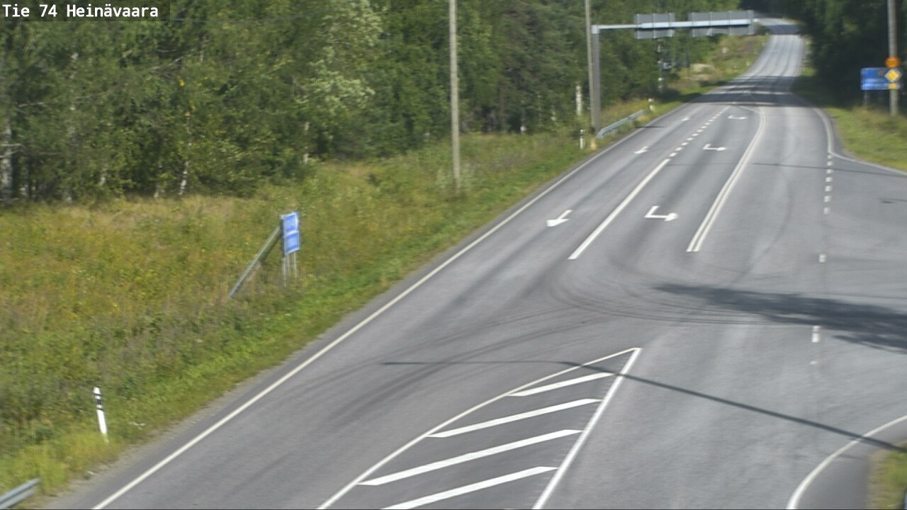 Kelikamerat Kuva Tie 74 Joensuu, Heinävaara, Joensuu, Pohjois-Karjala