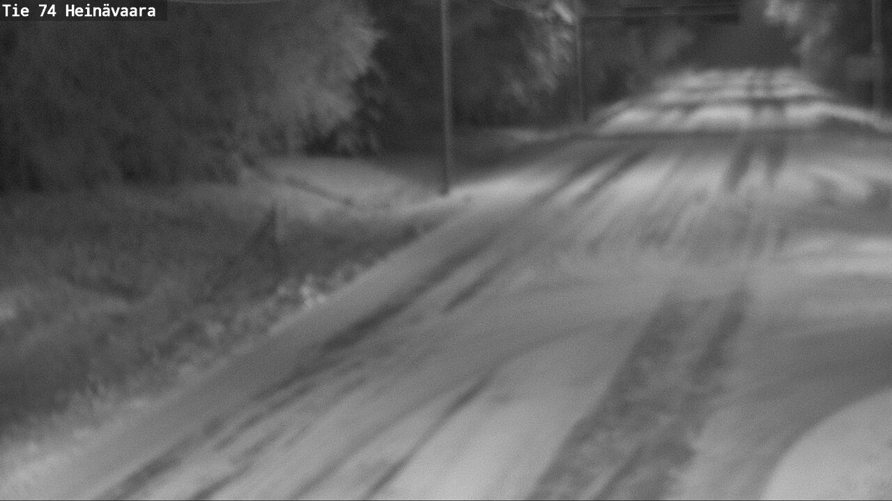 Weather Camera Image Väg 74 Åminne, Heinävaara, Joensuu, Pohjois-Karjala