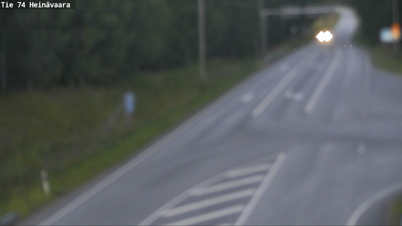 Kelikamerat Kuva Tie 74 Joensuu, Heinävaara, Joensuu, Pohjois-Karjala