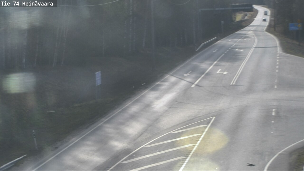 Weather Camera Image Road 74 Joensuu, Heinävaara, Joensuu, Pohjois-Karjala