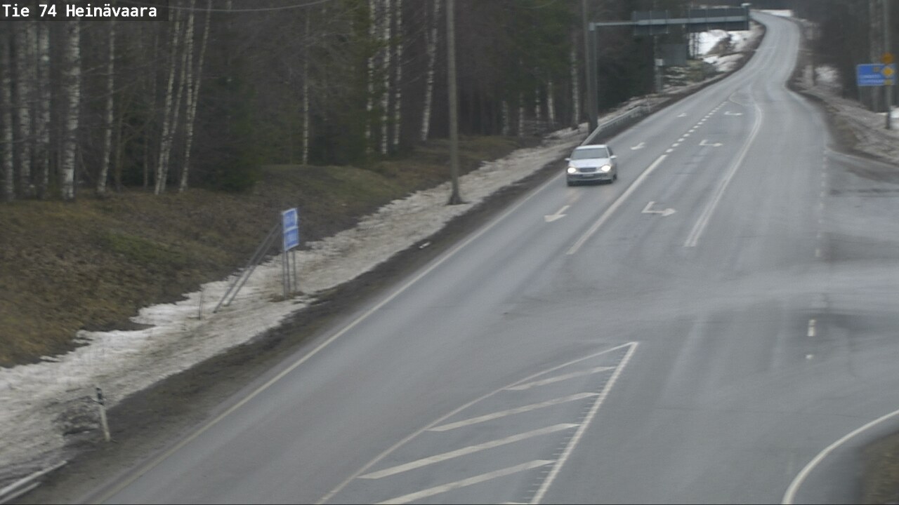 Kelikamerat Kuva Tie 74 Joensuu, Heinävaara, Joensuu, Pohjois-Karjala