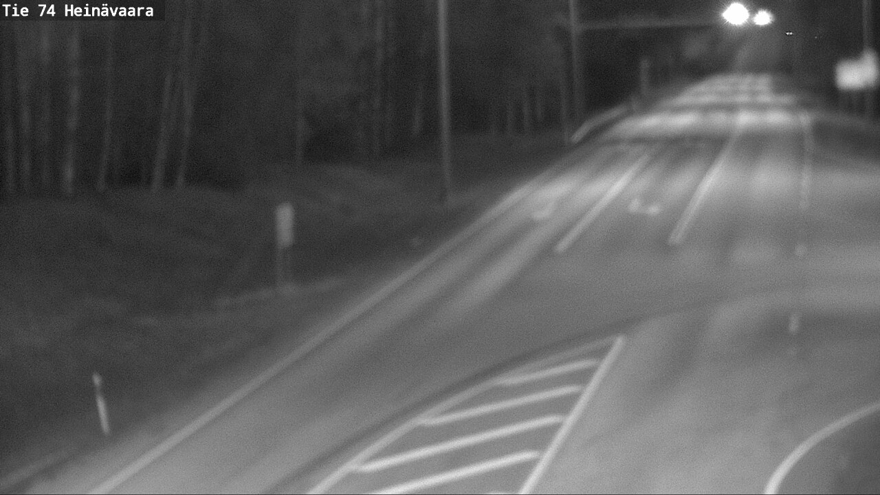 Weather Camera Image Väg 74 Åminne, Heinävaara, Joensuu, Pohjois-Karjala