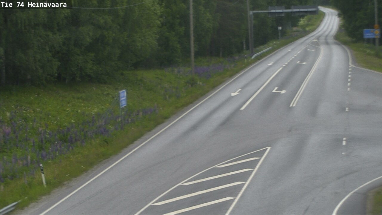 Kelikamerat Kuva Tie 74 Joensuu, Heinävaara, Joensuu, Pohjois-Karjala