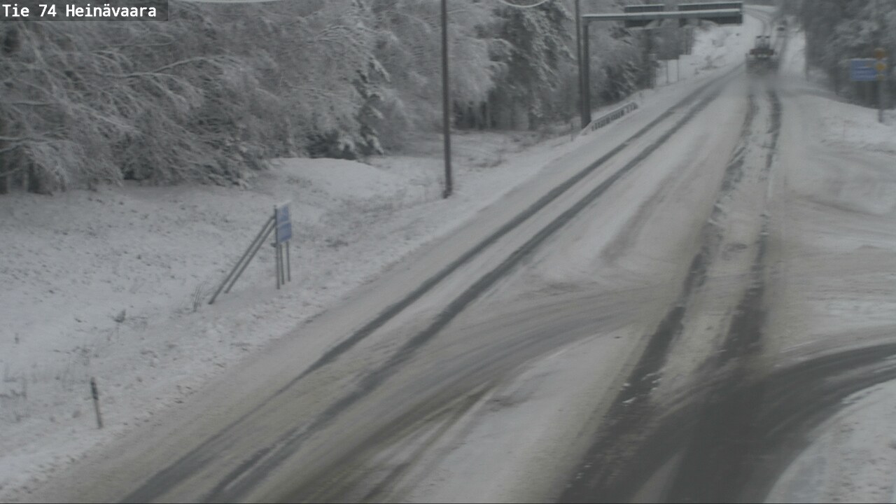 Weather Camera Image Väg 74 Åminne, Heinävaara, Joensuu, Pohjois-Karjala