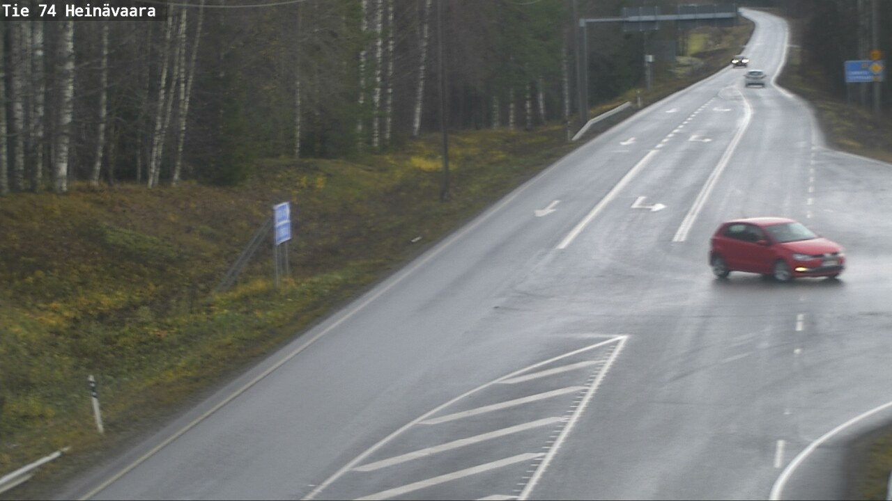 Weather Camera Image Road 74 Joensuu, Heinävaara, Joensuu, Pohjois-Karjala