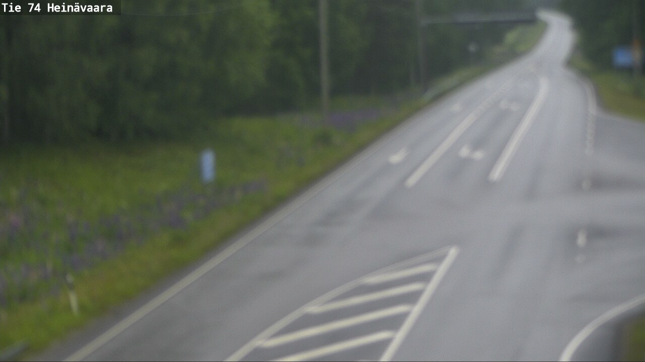 Kelikamerat Kuva Tie 74 Joensuu, Heinävaara, Joensuu, Pohjois-Karjala